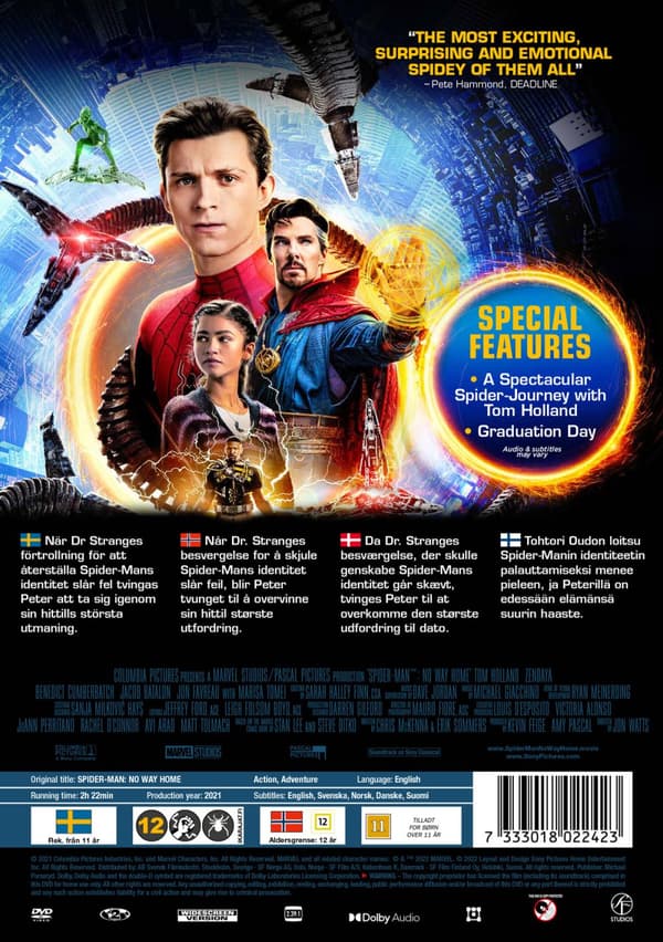 Spider-Man - No way home (DVD)