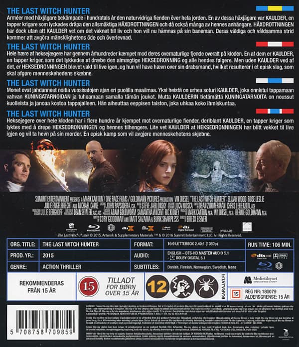 The last witch hunter (Blu-ray)