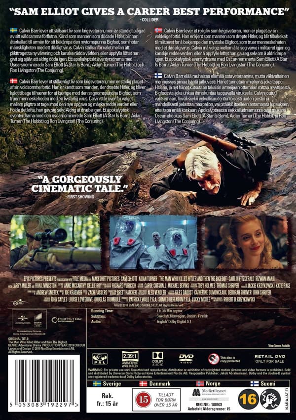 The man who killed Hitler and then the Bigfoot (DVD)
