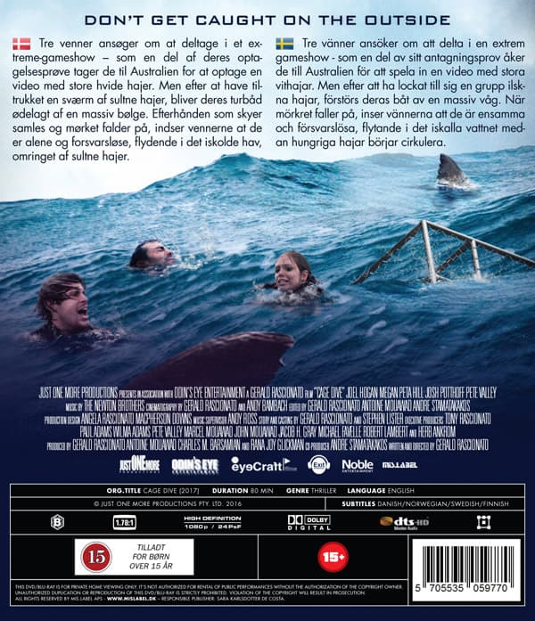Cage dive (Blu-ray)