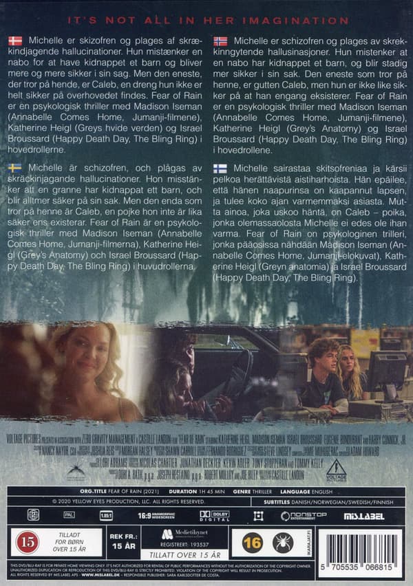 Fear of rain (DVD)