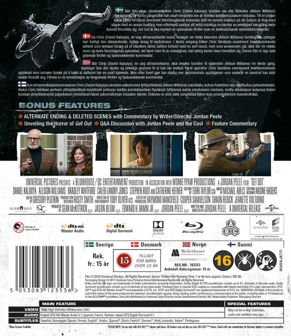 Get out (Blu-ray)