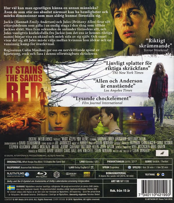 What Keeps You Alive + It Stains the Sand Red (Blu-ray)