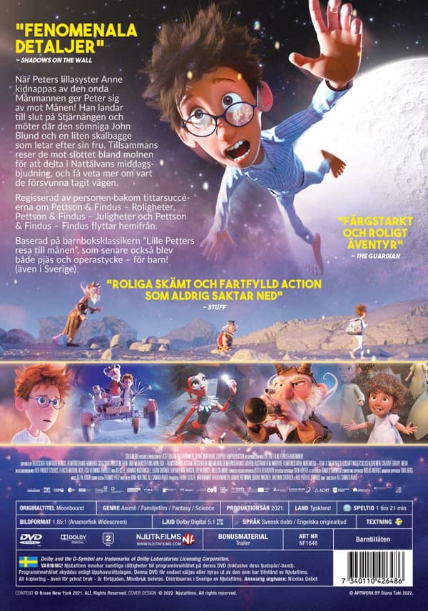 Den magiska månresan (DVD)