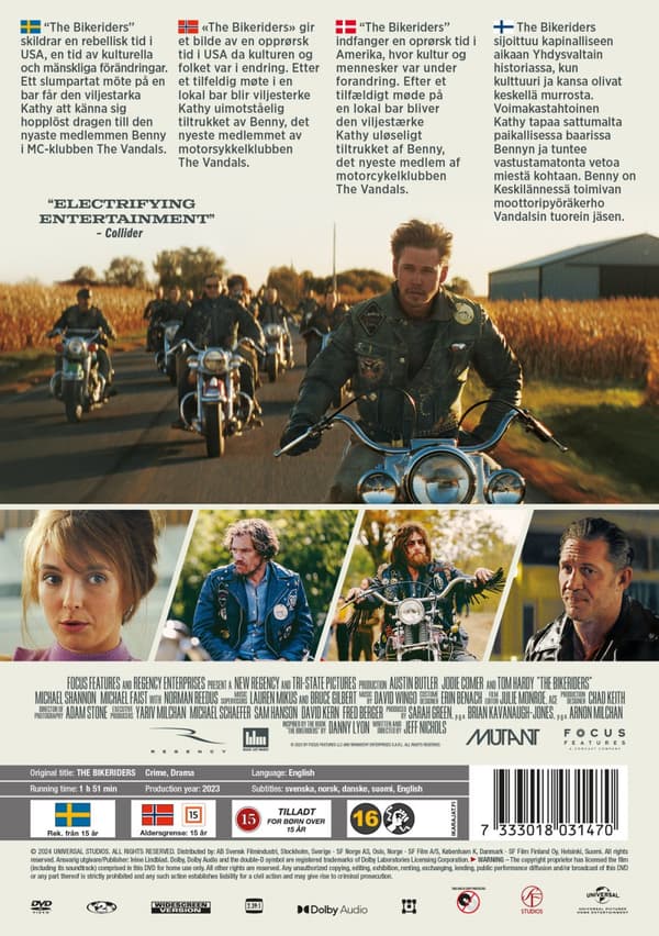 The Bikeriders (DVD)
