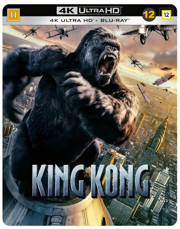 King Kong (2005) - Ltd Steelbook (4K Ultra HD + 2 Blu-ray)