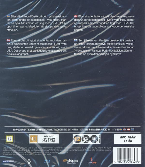 Top Gunner - America vs Russia (Blu-ray)
