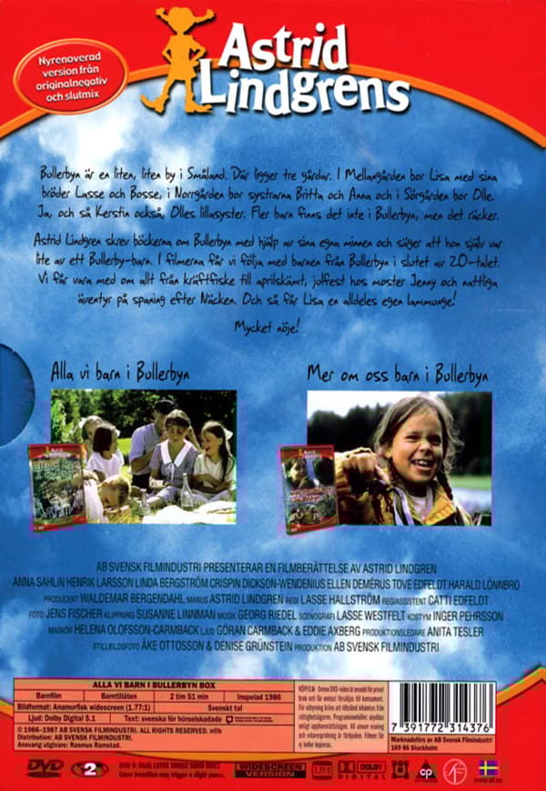 Alla vi barn i Bullerbyn / Box (2 DVD)