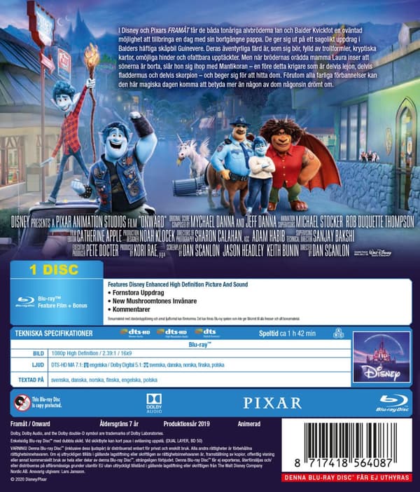 Framåt (Blu-ray)
