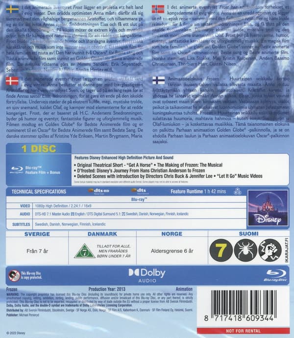 Frost 1 (Blu-ray)