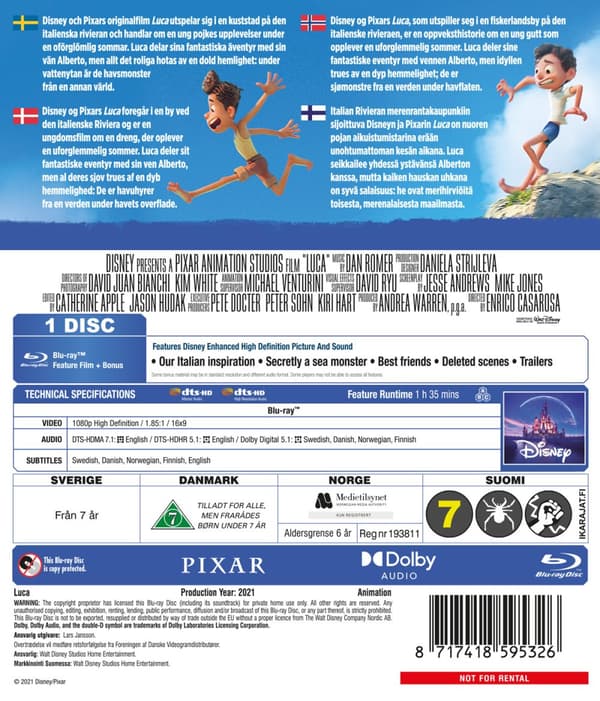 Luca (Blu-ray)