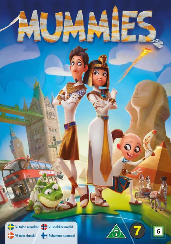 Mumier på äventyr (DVD)