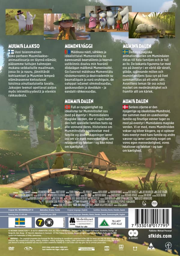 Mumindalen / Säsong 1 (2 DVD)