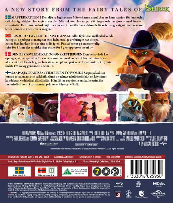 Mästerkatten 2 (Blu-ray)