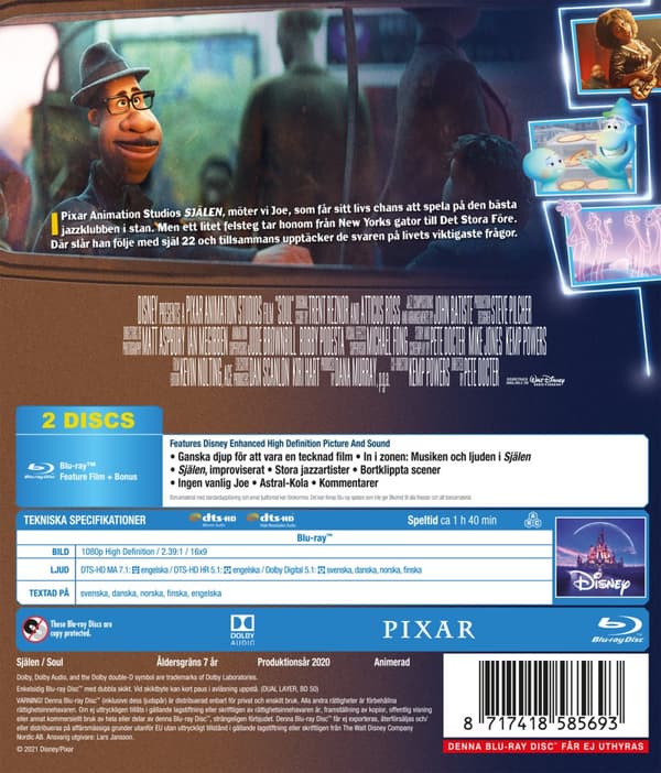 Själen (Blu-ray)