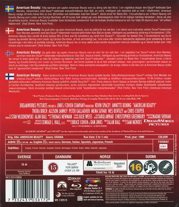 American Beauty (Blu-ray)
