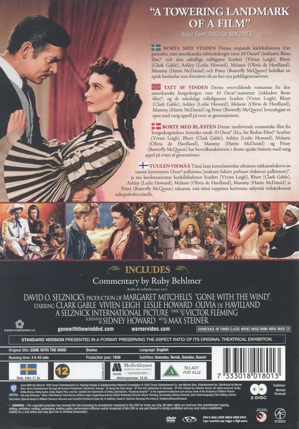 Borta med vinden (2 DVD)