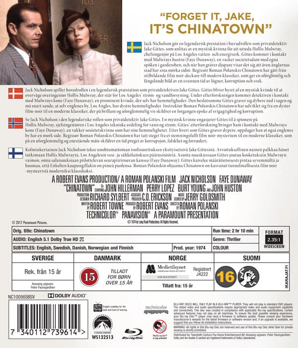 Chinatown - Nyrelease (Blu-ray)