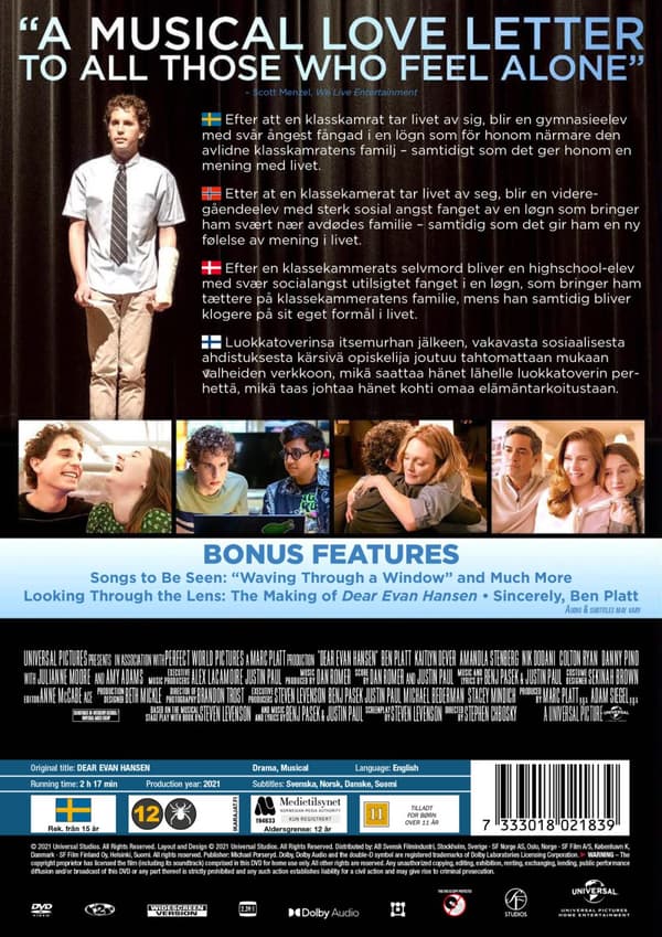 Dear Evan Hansen (DVD)