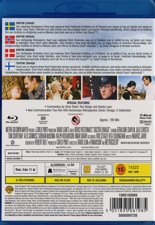Doktor Zjivago (1965) (Blu-ray)