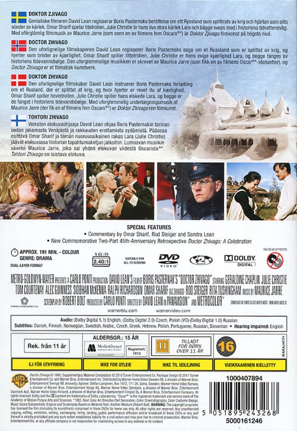 Doktor Zjivago (1965) (2 DVD)