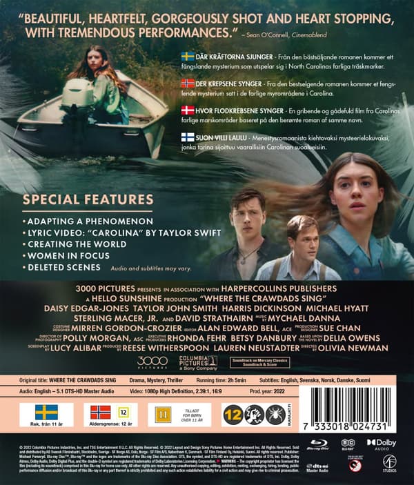 Där kräftorna sjunger (Blu-ray)