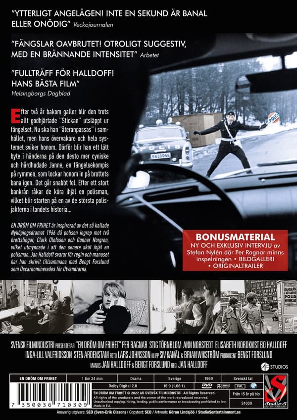 En dröm om frihet (DVD)