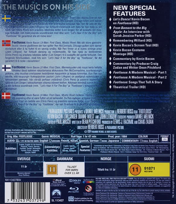Footloose - Deluxe Edition (Blu-ray)