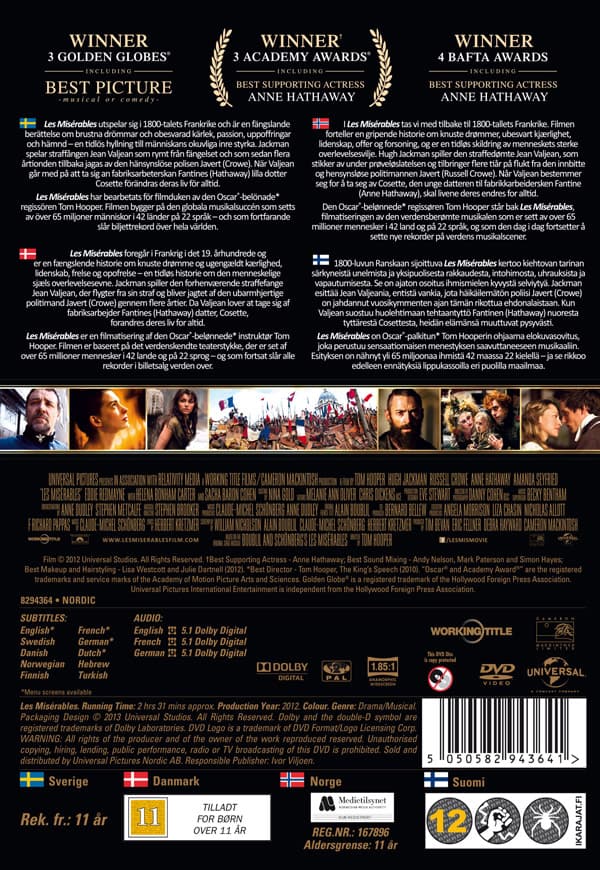 Les Miserables (DVD)