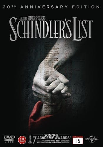 Schindler's list / 20th anniversary ed. (2 DVD)