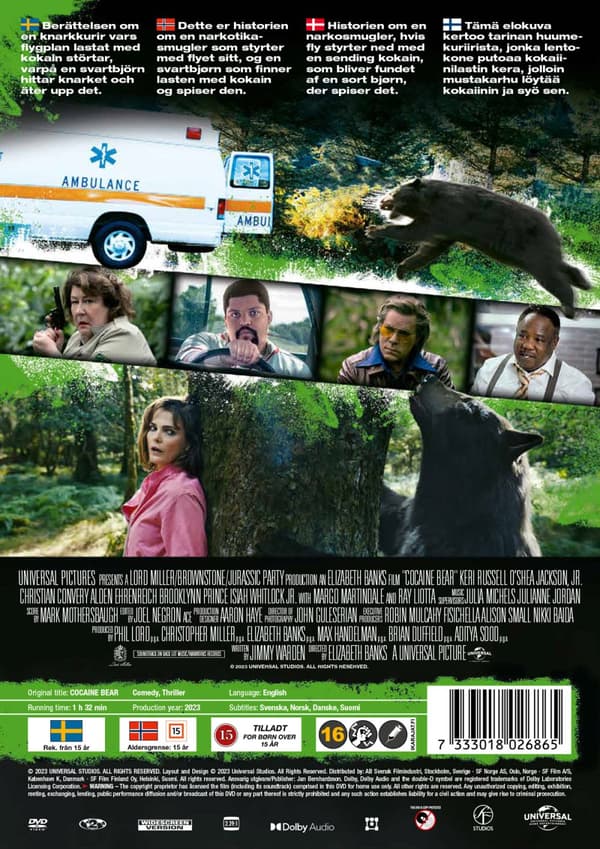 Cocaine Bear (DVD)
