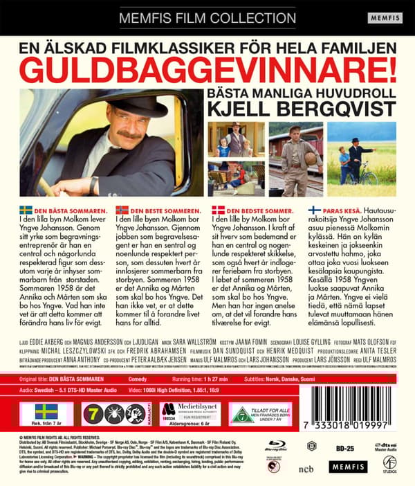 Den bästa sommaren (Blu-ray)