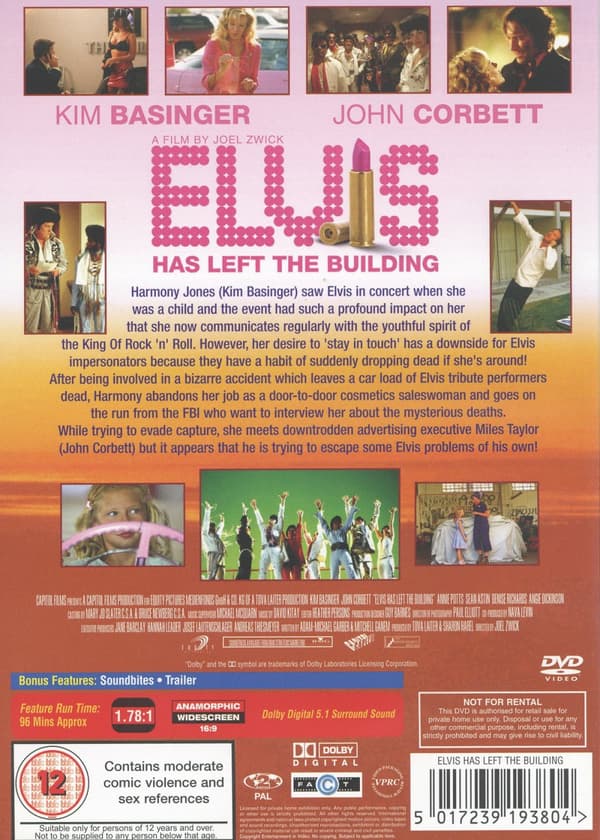 Elvis has left the building (Ej svensk text) (DVD)