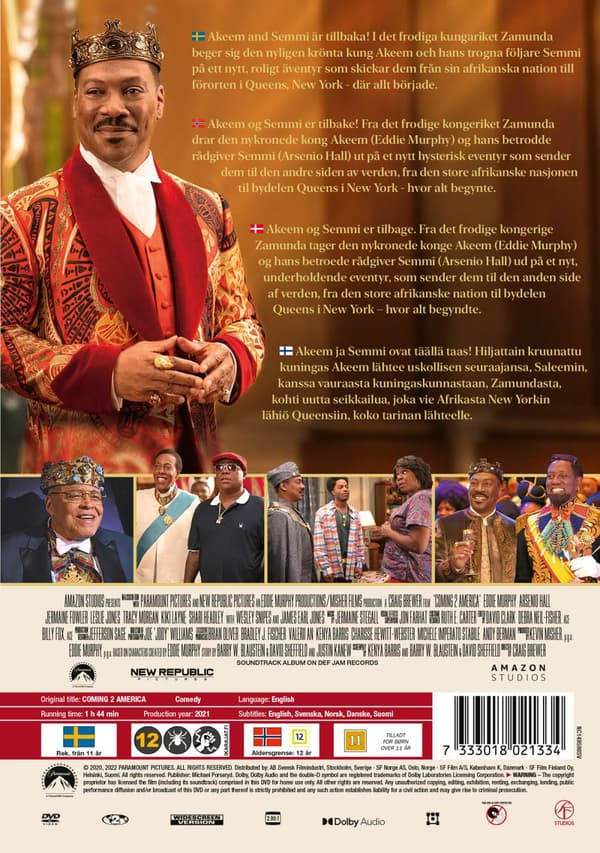 En prins i New York 2 (DVD)