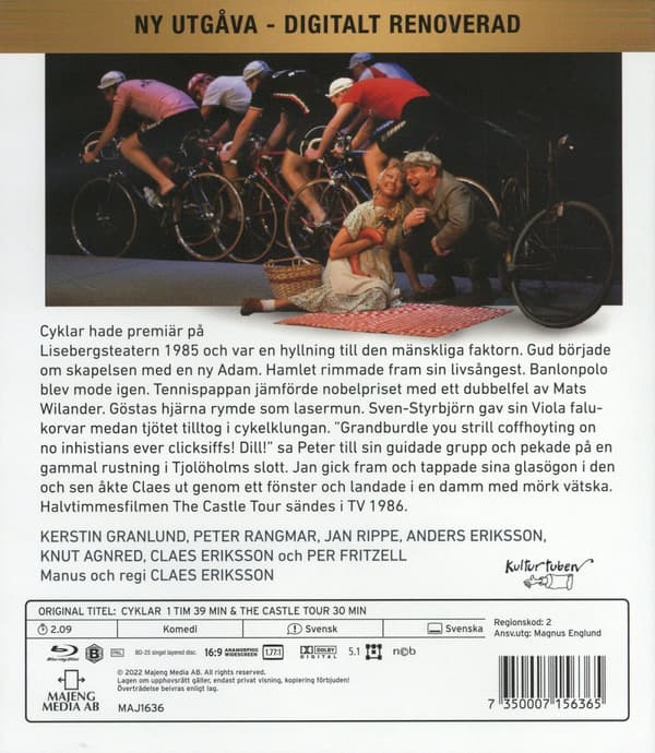 Galenskaparna / Cyklar & The castle tour (Blu-ray)