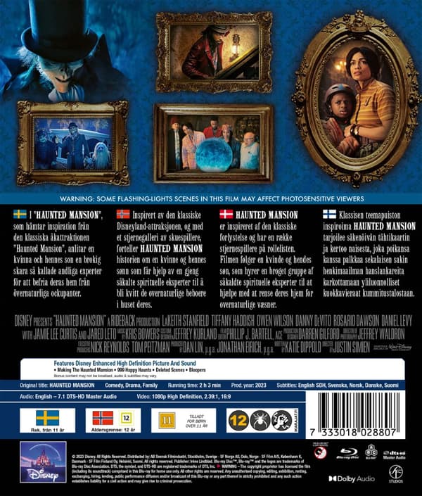 Haunted mansion (Blu-ray)