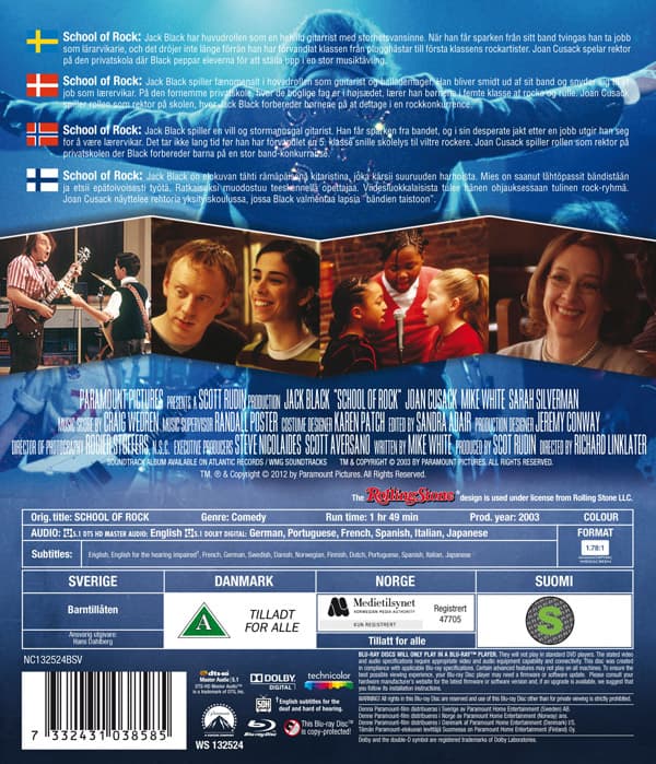 School of rock (Blu-ray)
