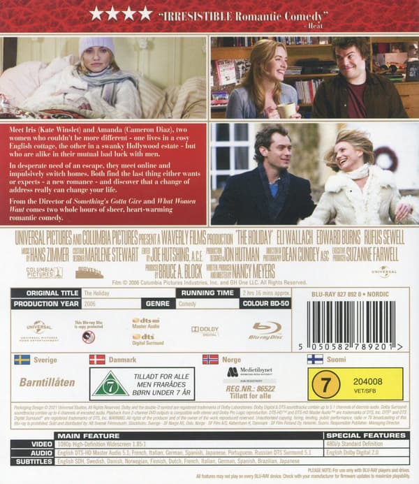 The holiday (Blu-ray)