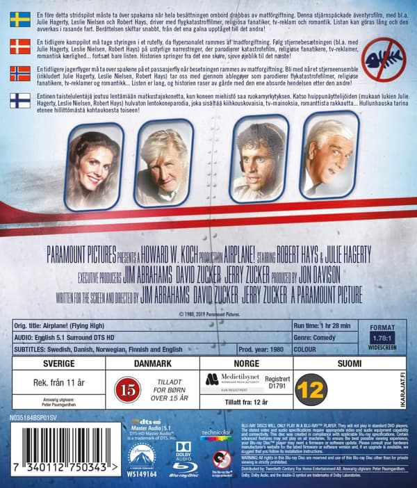 Titta vi flyger (Blu-ray)