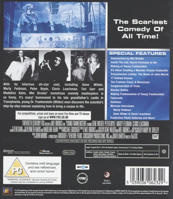 Det våras för Frankenstein (Blu-ray)