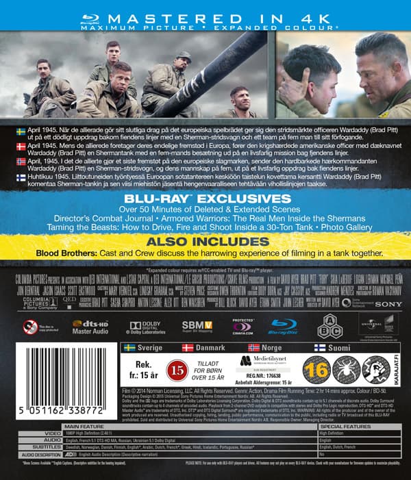 Fury (Blu-ray)