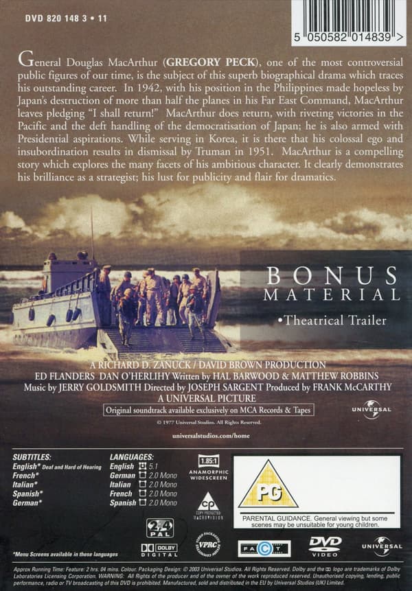 Generalen (Ej svensk text) (DVD)