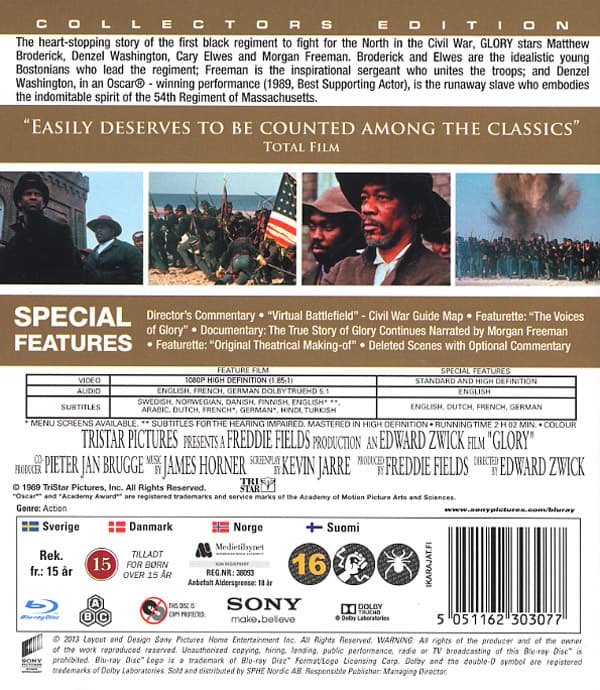 Ärans män (Blu-ray)