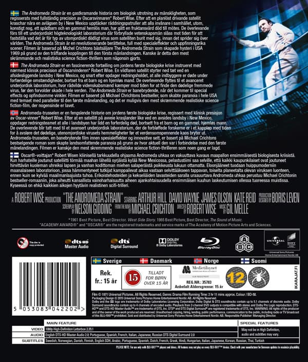 The Andromeda Strain (Blu-ray)