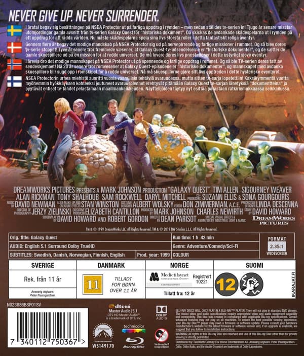 Galaxy quest (Blu-ray)