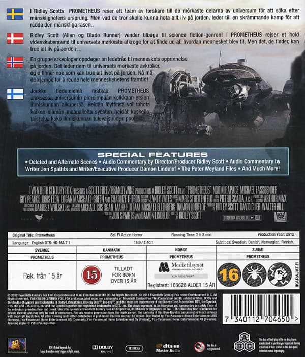 Prometheus (Blu-ray)