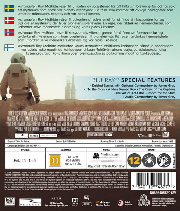 Ad Astra (Blu-ray)