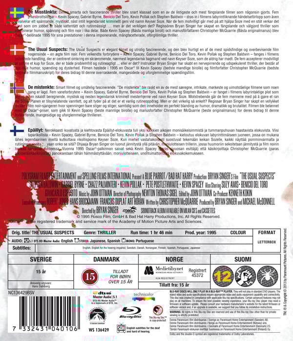 De misstänkta (Blu-ray)