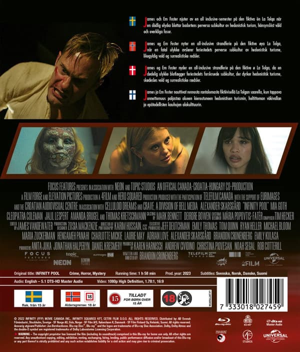 Infinity Pool (Blu-ray)