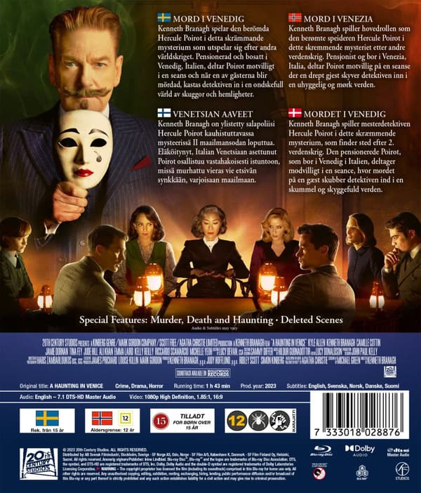 Mord i Venedig (Blu-ray)